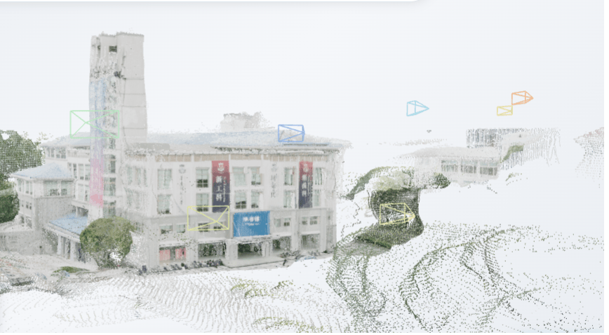 3D reconstruction of campus library